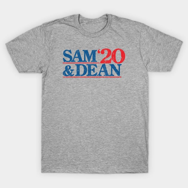 Sam & Dean 2020 T-Shirt by huckblade